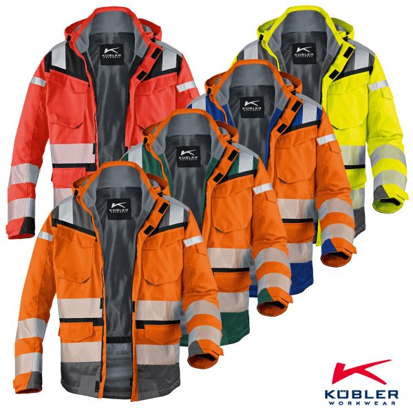 Kübler® REFLECTIQ Wetterjacke 1307 EN ISO 20471