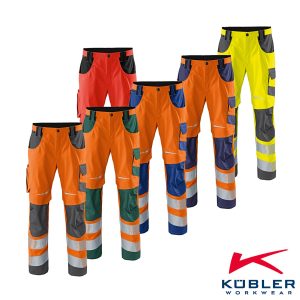 Kübler® REFLECTIQ Bundhose | Warnschutz Klasse 2 | EN ISO 20471