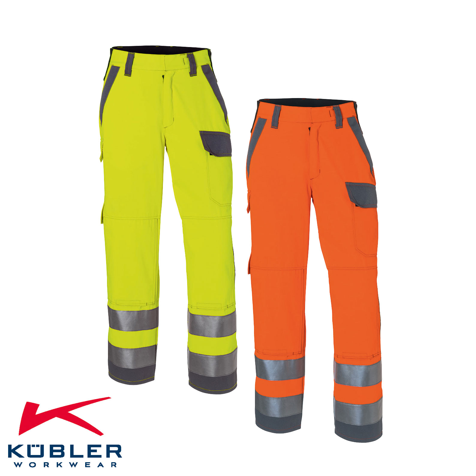 KÜBLER® PROTECTIQ HIGH VIS Bundhose ARC2 | PSA 3 Multinorm
