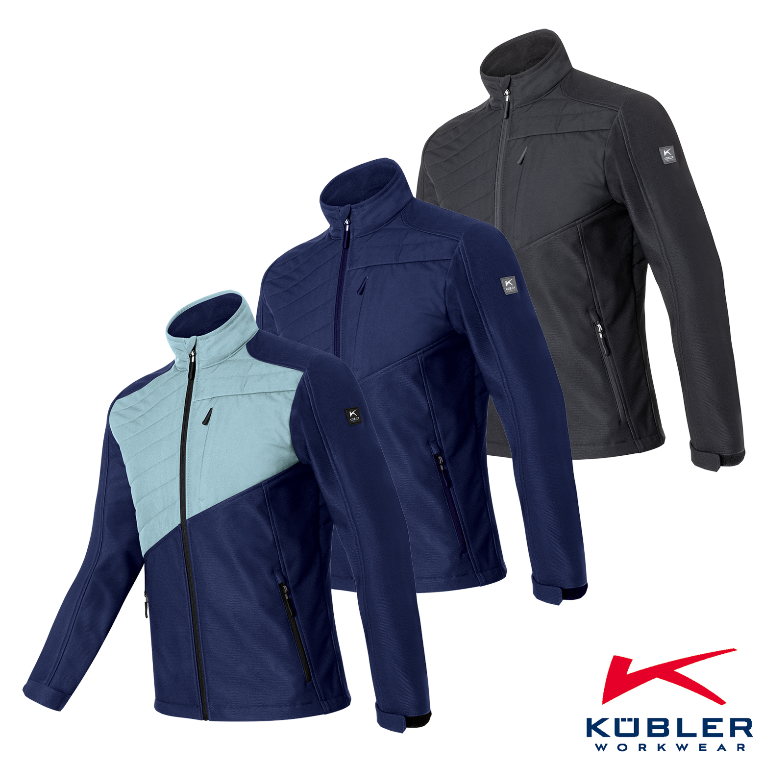 Kübler HYBRID Softshell Jacke 1344 – sportlich & funktionell