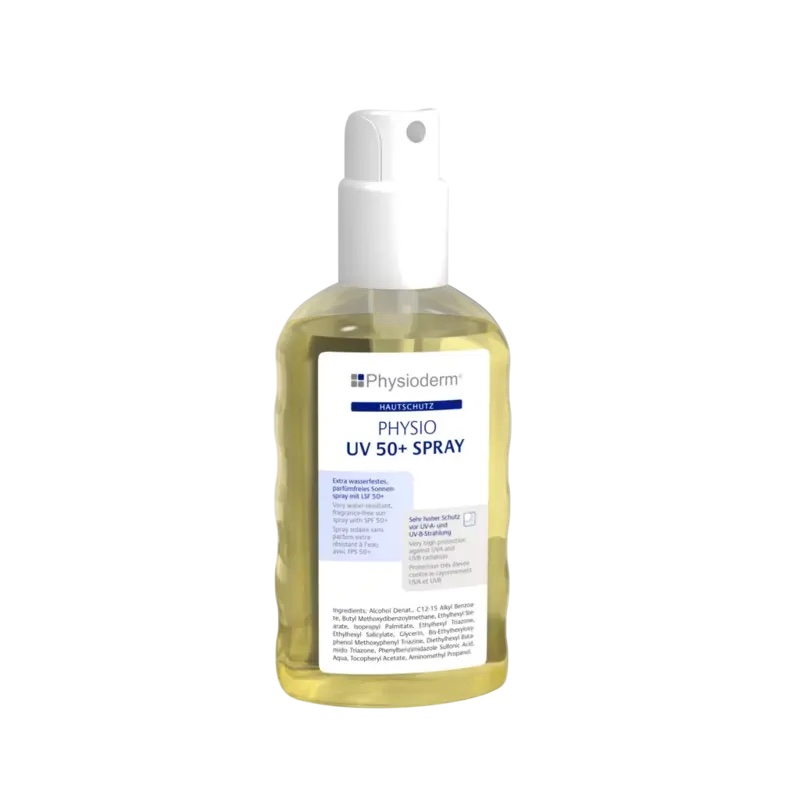 PHYSIO UV50 + Spray 200ml- Extra wasserfestes Sonnenschutzspray LSF 50