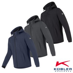 KÜBLER Softshell Jacke | Winddicht, Stretch & wärmend