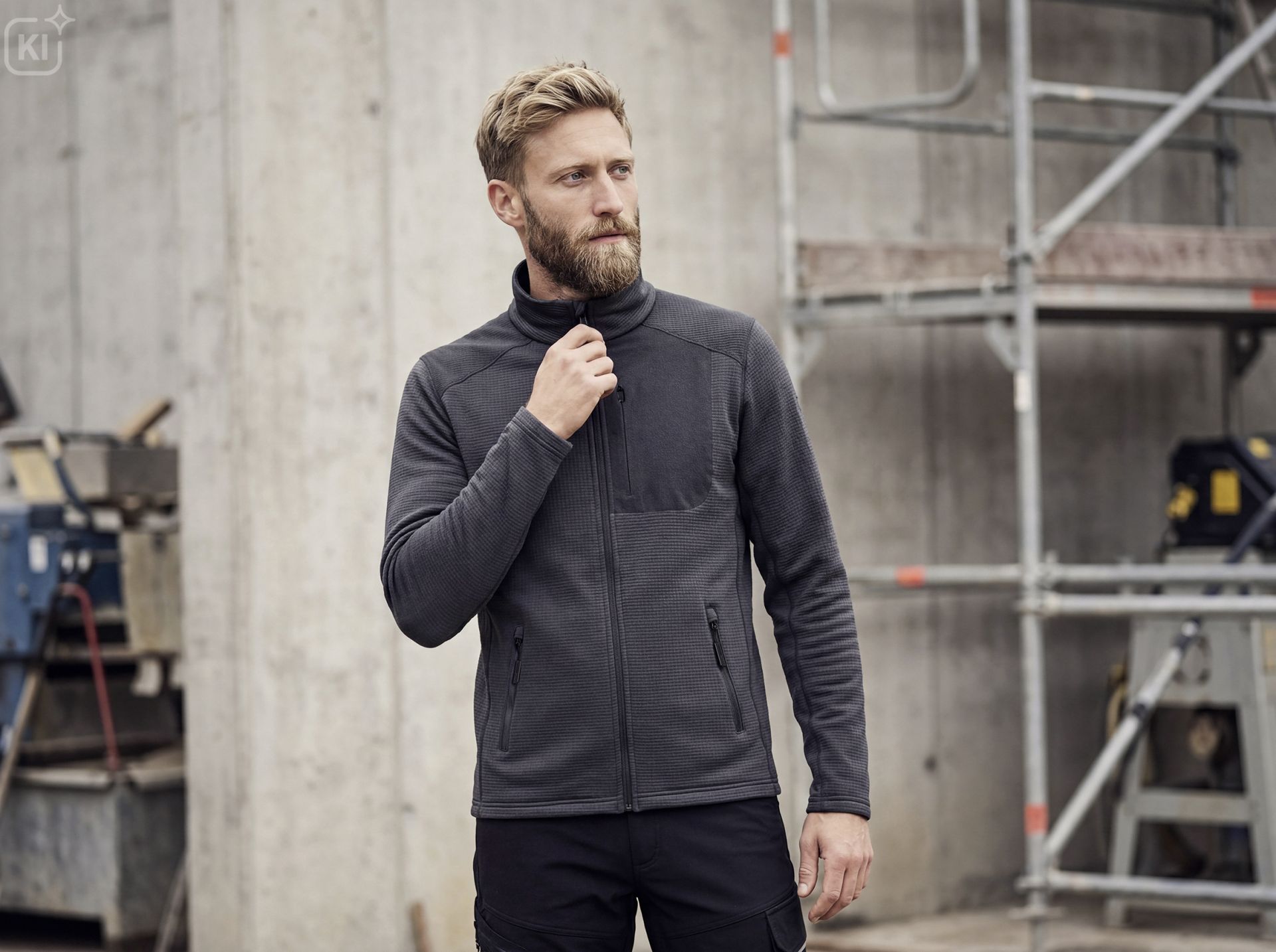 KÜBLER Midlayer Grid-Fleece | Elastisch & wärmend – Bild 6